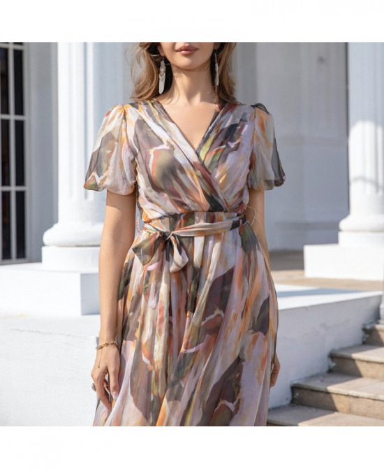 Robe Bohème Élégante vue 4