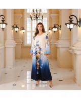 Robe Élégance Florale - Style Méditerranéen