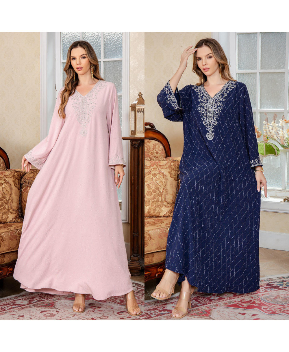 Robe Élégance Brodée pour Femmes - Zayphir