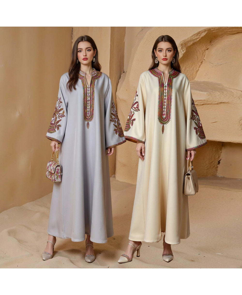 Abaya Élégance Florale - Chic et Confort