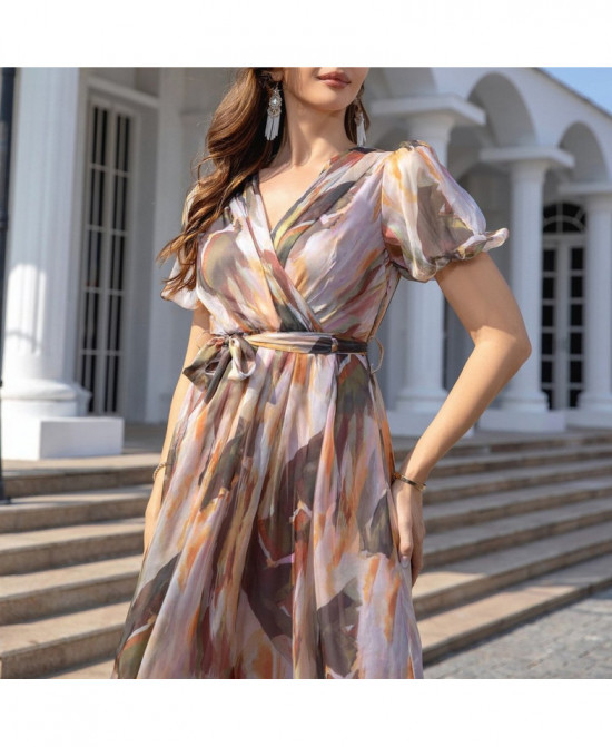 Robe Bohème Élégante vue 8