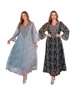 Robe Longue Orientale Élégante - Zayphir