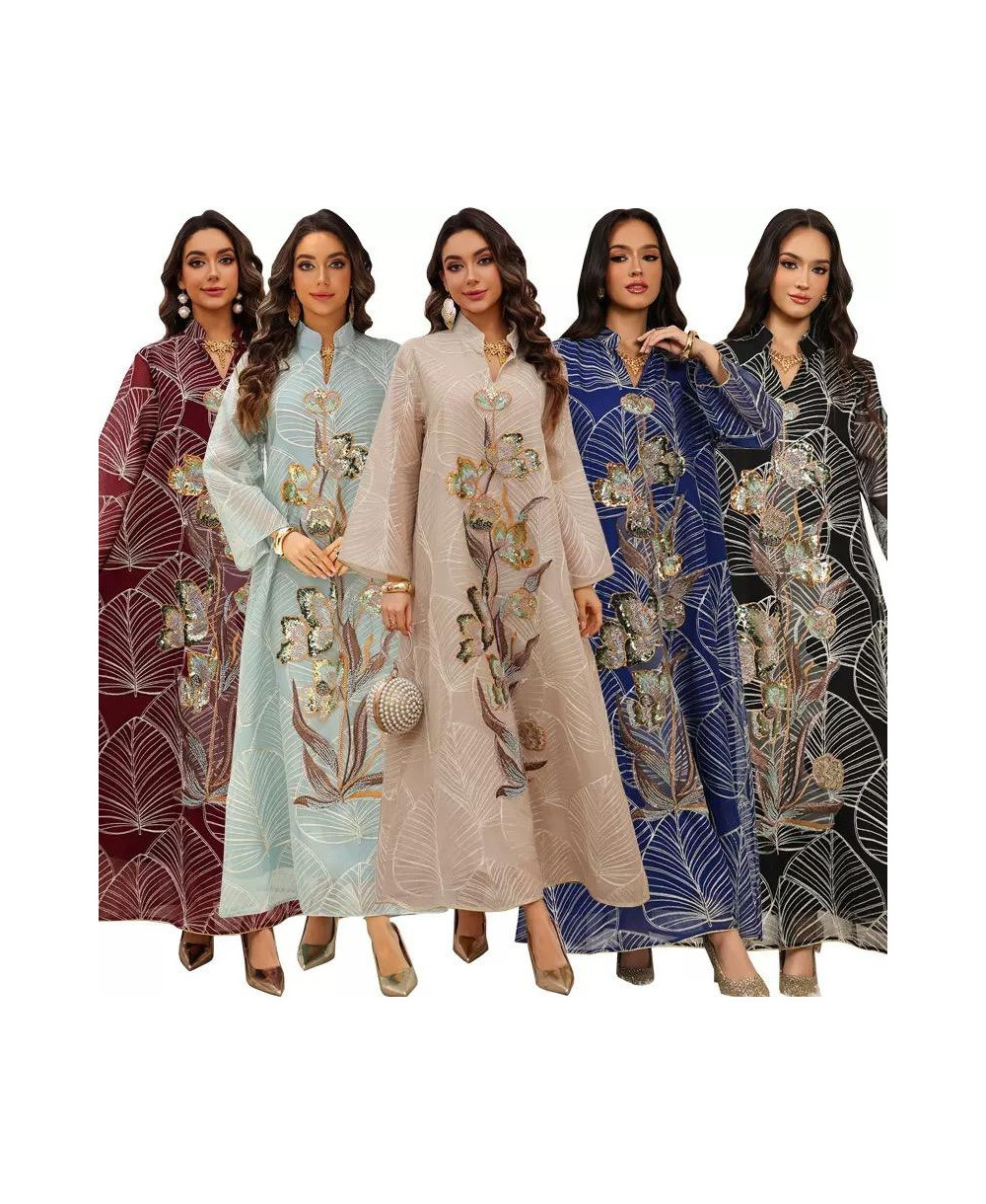 Caftan Élégance Florale - Zayphir